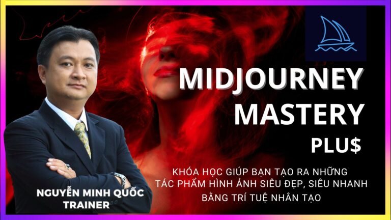 Khóa học làm chủ Midjourney – Sáng tạo hình ảnh siêu đẹp, siêu nhanh